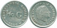 1/10 GULDEN 1966 NIEDERLÄNDISCHE ANTILLEN SILBER Koloniale Münze #NL12844.3.D.A - Antilles Néerlandaises