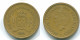1 GULDEN 1991 NETHERLANDS ANTILLES Aureate Steel Colonial Coin #S12117.U.A - Antilles Néerlandaises