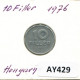 10 FILLER 1976 HUNGRÍA HUNGARY Moneda #AY429.E.A - Hongrie