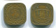 5 CENTS 1972 SURINAM NIEDERLANDE Nickel-Brass Koloniale Münze #S12912.D.A - Surinam 1975 - ...