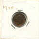 1 CENT 1948 NIEDERLANDE NETHERLANDS Münze #AU392.D.A - 1948-1980 : Juliana