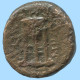 TRIPOD Auténtico ORIGINAL GRIEGO ANTIGUO Moneda 3.1g/15mm #AG014.12.E.A - Greek