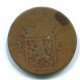 2 CENTS 1836 SUMATRA INDES ORIENTALES NÉERLANDAISES Colonial Pièce #S11834.F.A - Dutch East Indies