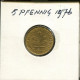 5 PFENNIG 1976 BRD DEUTSCHLAND Münze GERMANY #AR327.D.A - 5 Pfennig