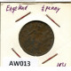 HALF PENNY 1931 UK GREAT BRITAIN Coin #AW013.U.A - C. 1/2 Penny