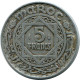 5 FRANCS 1950 MOROCCO Coin #AP256.U.A - Marocco
