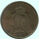 5 ORE 1890 SUECIA SWEDEN Moneda #AC643.2.E.A - Suède
