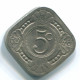 5 CENTS 1970 NIEDERLÄNDISCHE ANTILLEN Nickel Koloniale Münze #S12494.D.A - Antilles Néerlandaises