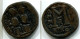 JUSTINII & SOPHIA AE HALF FOLLIS 565 AD THESSALONICA BYZANTINE #ANC12173.45.E.A - Byzantines