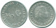 1/10 GULDEN 1962 ANTILLAS NEERLANDESAS PLATA Colonial Moneda #NL12357.3.E.A - Netherlands Antilles