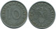 10 REICHSPFENNIG 1940 B GERMANY Coin #DA791.U.A - 10 Reichspfennig