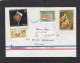 LETTRE DE BANGUI AVEC TIMBRE "SAKPA/CHUTE DE L'EMPIRE/PEIGNE/NOEL".1982. - Centrafricaine (République)