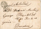 55138. Carta PEÑARANDA (Salamanca) 1865 A Barcelona. Franqueo Cierre Al Dorso. Solo Es Sobre Completo - Covers & Documents