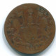 1 KEPING 1804 SUMATRA BRITISH EAST INDIES Copper Koloniale Münze #S11789.D.A - Inde