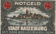 25 PFENNIG Stadt RATZEBURG Schleswig-Holstein DEUTSCHLAND Notgeld #PG167 - Lokale Ausgaben