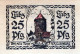 25 PFENNIG 1923 Stadt LÜBZ Mecklenburg-Schwerin UNC DEUTSCHLAND Notgeld #PC625 - [11] Emissions Locales