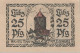25 PFENNIG 1923 Stadt LÜBZ Mecklenburg-Schwerin UNC DEUTSCHLAND Notgeld #PC624 - [11] Lokale Uitgaven