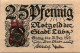 25 PFENNIG 1923 Stadt LÜBZ Mecklenburg-Schwerin UNC DEUTSCHLAND Notgeld #PC624 - [11] Lokale Uitgaven