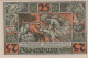 25 PFENNIG 1923 Stadt ILSENBURG Saxony DEUTSCHLAND Notgeld Banknote #PG310 - Lokale Ausgaben