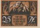 25 PFENNIG 1922 Stadt WITZENHAUSEN Hesse-Nassau DEUTSCHLAND Notgeld #PG302 - [11] Lokale Uitgaven