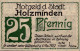 25 PFENNIG 1922 Stadt HOLZMINDEN Brunswick UNC DEUTSCHLAND Notgeld #PH802 - [11] Local Banknote Issues