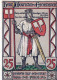 25 PFENNIG 1922 Stadt EISENACH Thuringia UNC DEUTSCHLAND Notgeld Banknote #PB133 - [11] Emissions Locales
