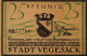 25 PFENNIG 1921 Stadt VEGESACK Bremen UNC DEUTSCHLAND Notgeld Banknote #PH348 - [11] Emissions Locales