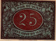 25 PFENNIG 1921 Stadt SCHNEVERDINGEN Hanover UNC DEUTSCHLAND Notgeld #PH960 - Lokale Ausgaben