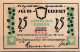 25 PFENNIG 1921 Stadt SEETH-EKHOLT Schleswig-Holstein DEUTSCHLAND Notgeld #PF469 - Lokale Ausgaben