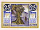 25 PFENNIG 1921 Stadt SCHAALA Thuringia DEUTSCHLAND Notgeld Banknote #PF396 - Lokale Ausgaben