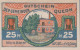 25 PFENNIG 1921 Stadt QUERN Schleswig-Holstein UNC DEUTSCHLAND Notgeld #PB856 - Lokale Ausgaben