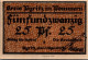 25 PFENNIG 1921 Stadt PYRITZ Pomerania UNC DEUTSCHLAND Notgeld Banknote #PB792 - [11] Emissions Locales