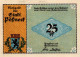 25 PFENNIG 1921 Stadt PÖSSNECK Thuringia UNC DEUTSCHLAND Notgeld Banknote #PB663 - [11] Emissions Locales