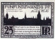 25 PFENNIG 1921 Stadt PADERBORN Westphalia DEUTSCHLAND Notgeld Banknote #PF461 - [11] Emissions Locales