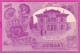 294206 / France - Une Pensee D'Orsay - La Gare PC 1989 USED 0.60+3.00 Fr. Liberty Of Gandon "Fécamp, Son Port, Sa Plage, - 1982-1990 Liberty Of Gandon