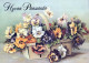 FLOWERS Vintage Ansichtskarte Postkarte CPSM #PAR028.DE - Flowers