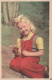 BAMBINO Ritratto Vintage Cartolina CPSMPF #PKG863.IT - Portretten