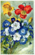 FIORI Vintage Cartolina CPA #PKE695.IT - Fleurs