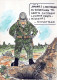 SOLDAT HUMOR Militaria Vintage Ansichtskarte Postkarte CPSM #PBV849.DE - Humour