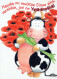 KUH Tier Vintage Ansichtskarte Postkarte CPSM #PBR823.DE - Cows