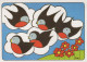VOGEL Tier Vintage Ansichtskarte Postkarte CPSM #PBR699.DE - Birds