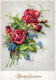 FLEURS Vintage Carte Postale CPSM #PAR869.FR - Fleurs