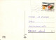 PÈRE NOËL NOËL Fêtes Voeux Vintage Carte Postale CPSM #PAK396.FR - Kerstman
