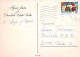 Feliz Año Navidad CAMPANA Vintage Tarjeta Postal CPSM #PAW434.ES - New Year