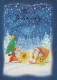 SANTA CLAUS CHRISTMAS Holidays Vintage Postcard CPSM #PAK093.GB - Kerstman