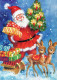 SANTA CLAUS CHRISTMAS Holidays Vintage Postcard CPSM #PAJ679.GB - Santa Claus