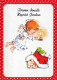 ANGEL CHRISTMAS Holidays Vintage Postcard CPSM #PAJ025.GB - Anges