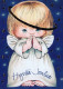 ANGEL CHRISTMAS Holidays Vintage Postcard CPSM #PAH528.GB - Anges