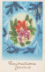 Happy New Year Christmas Vintage Postcard CPSMPF #PKD492.GB - Nouvel An