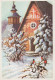 Happy New Year Christmas Vintage Postcard CPSM #PBM867.GB - Neujahr